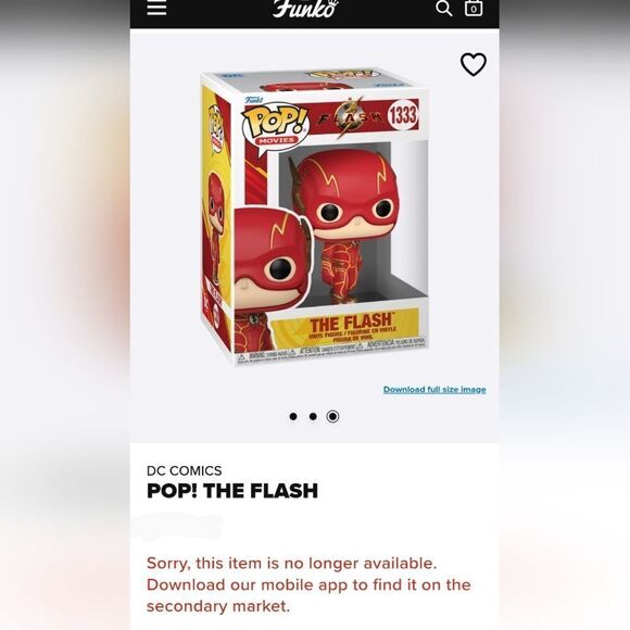 Funko Pop! Movies: DC Comics - The Flash 1333 - Picture 12 of 12